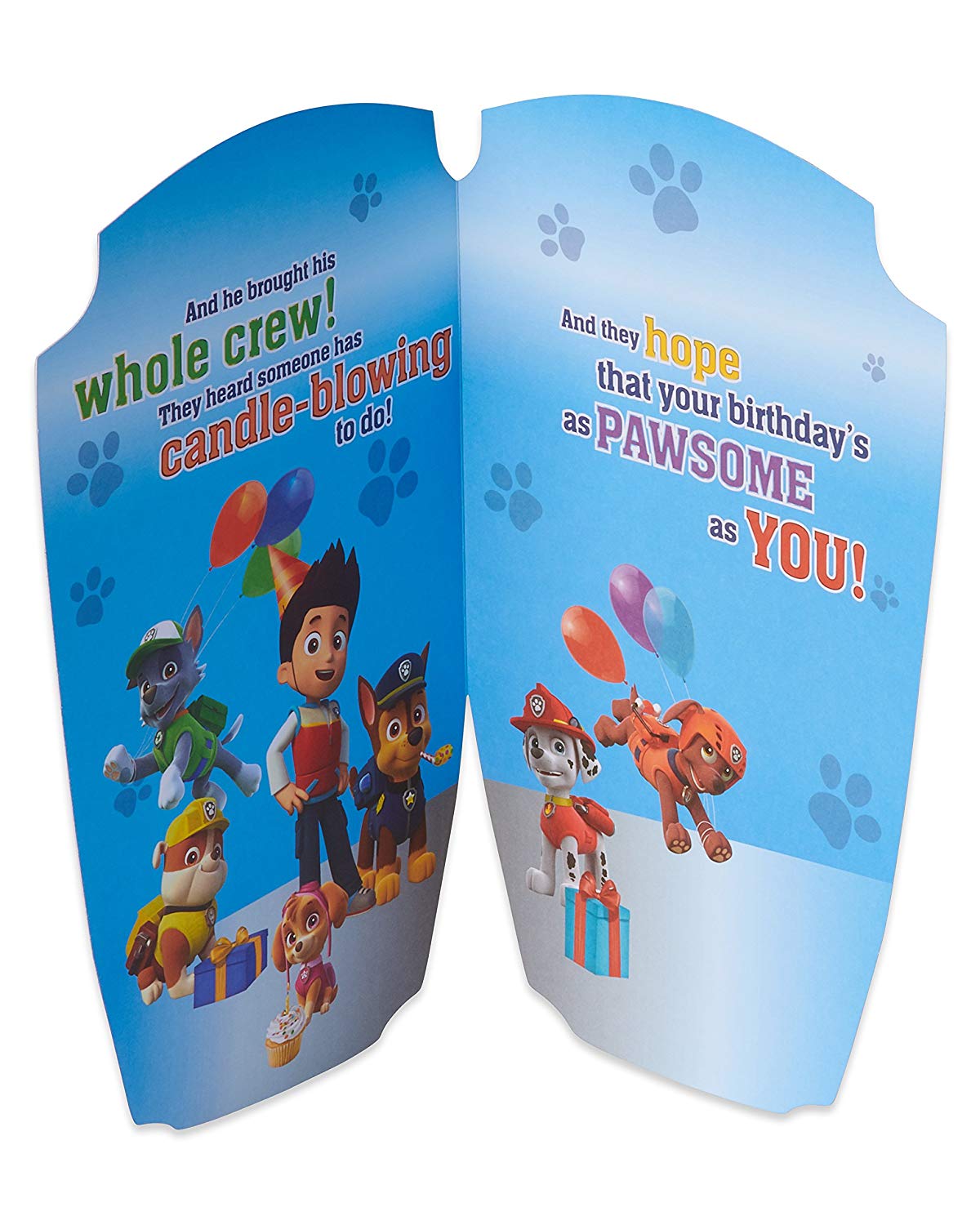 Paw Patrol Marshall Birthday Card