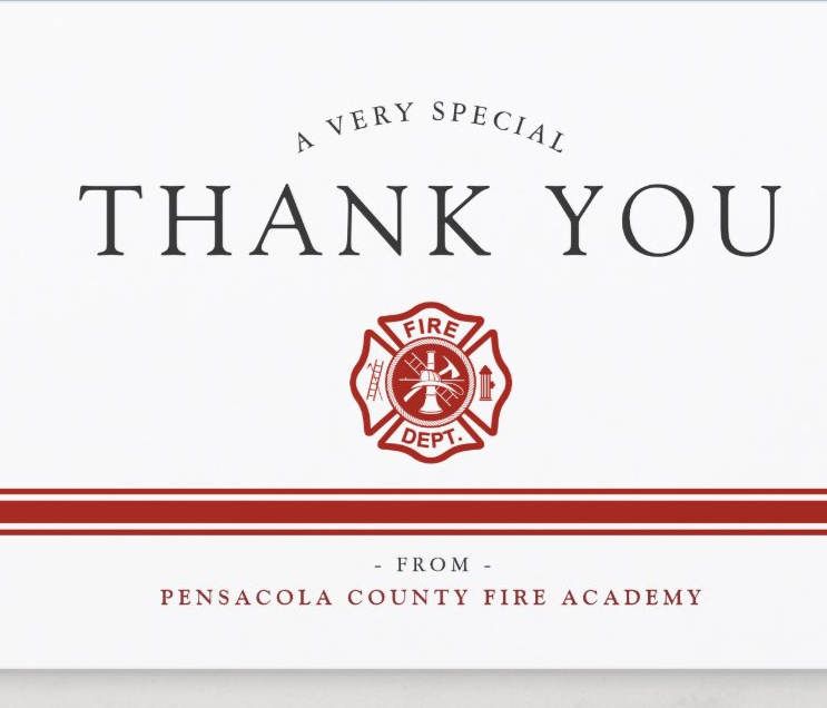 Rescue Academy Custom Thank You Card