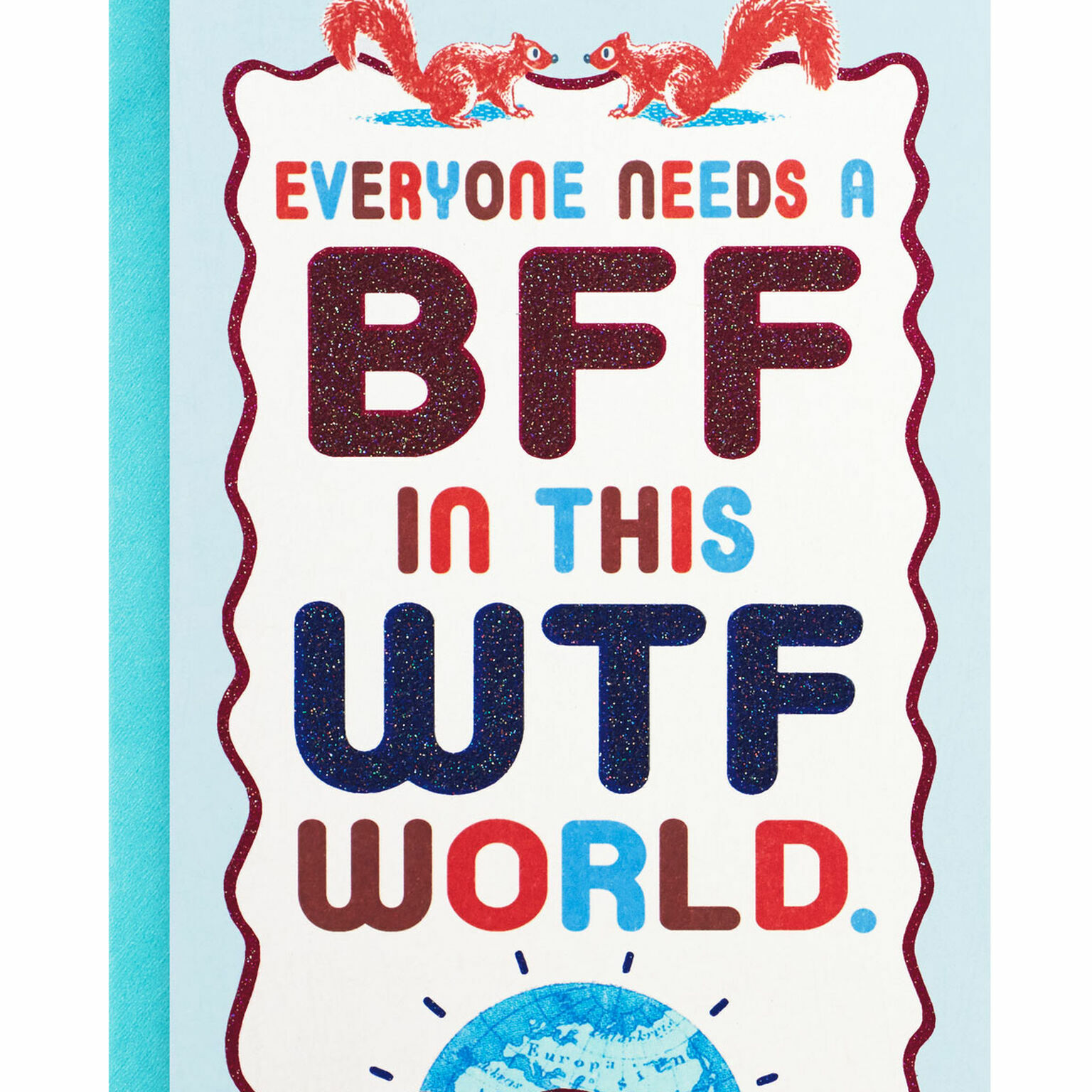 So Glad You're My BFF Friendship Card