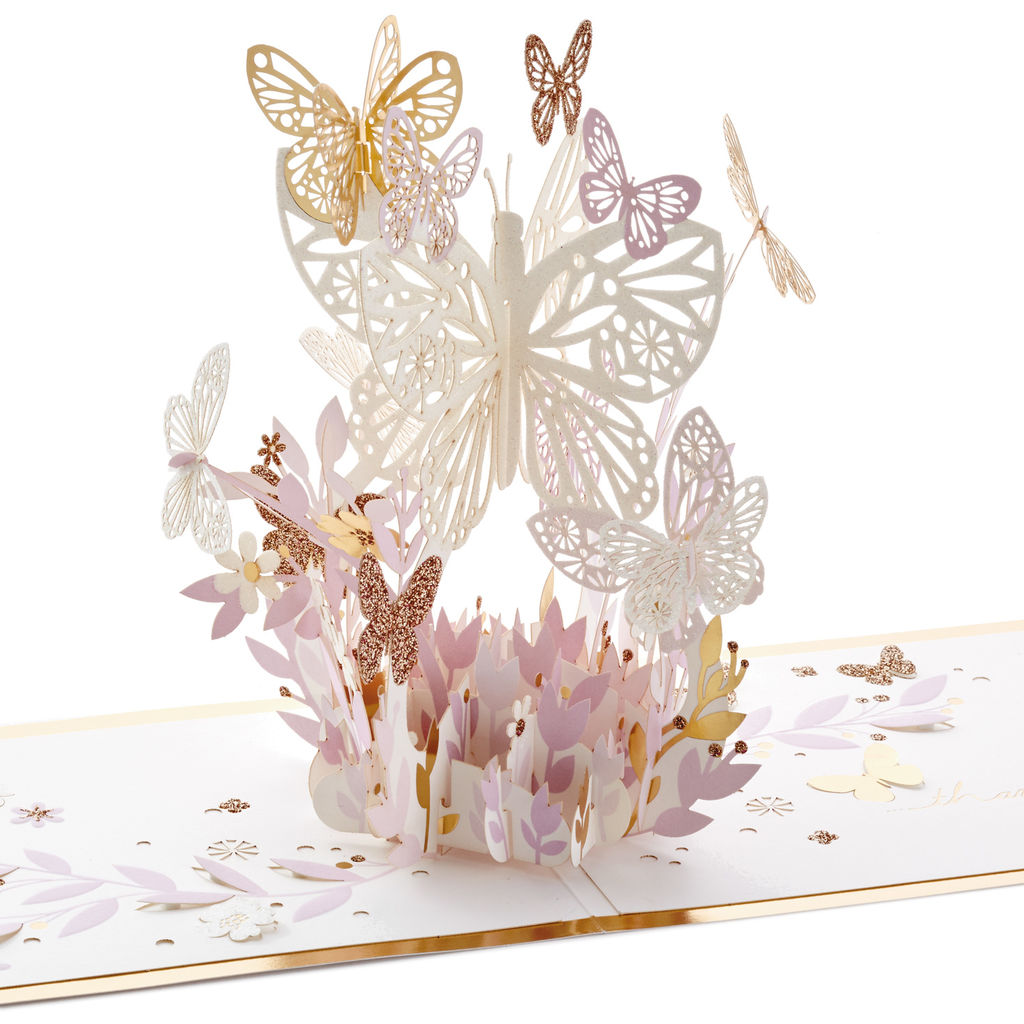 Thankful for You 3D Pop Up Thinking of You Card