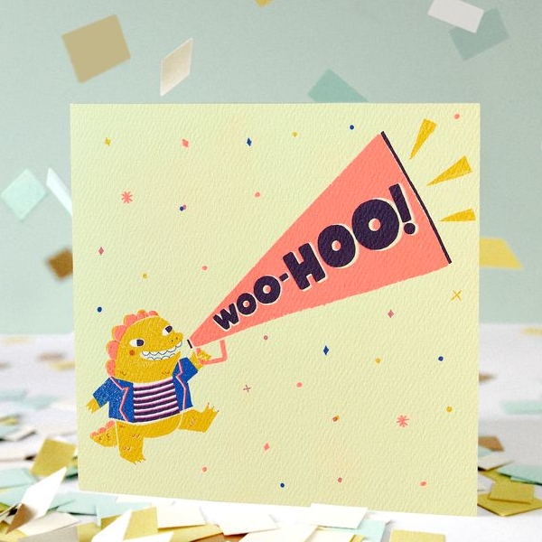 Woo-hoo Card For Kids