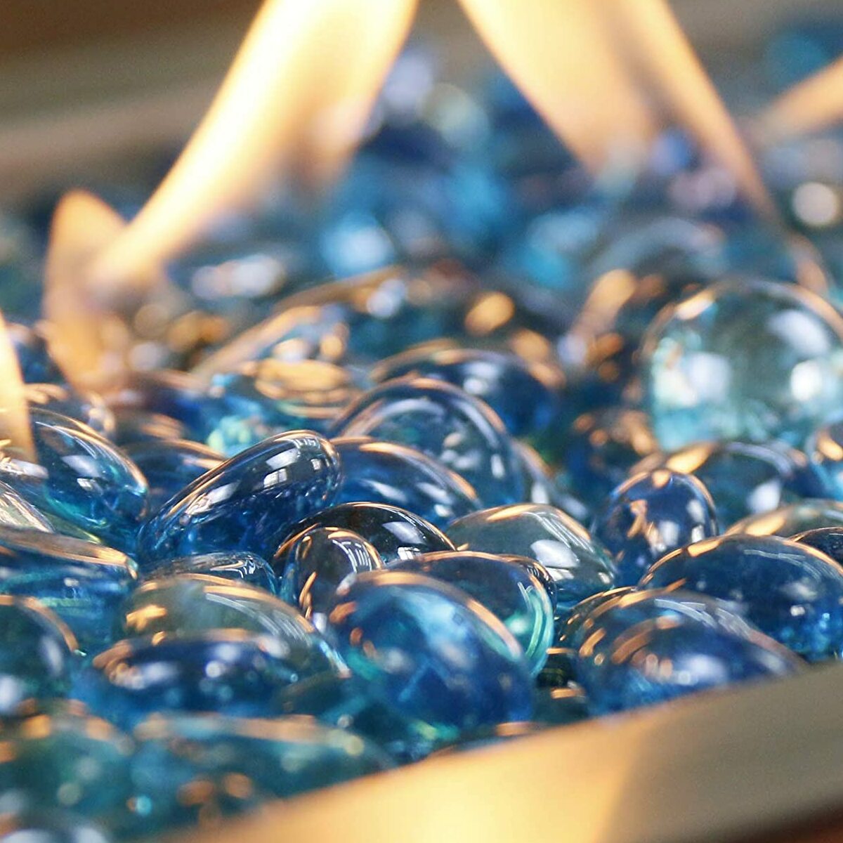 Grisun Fire Glass Beads