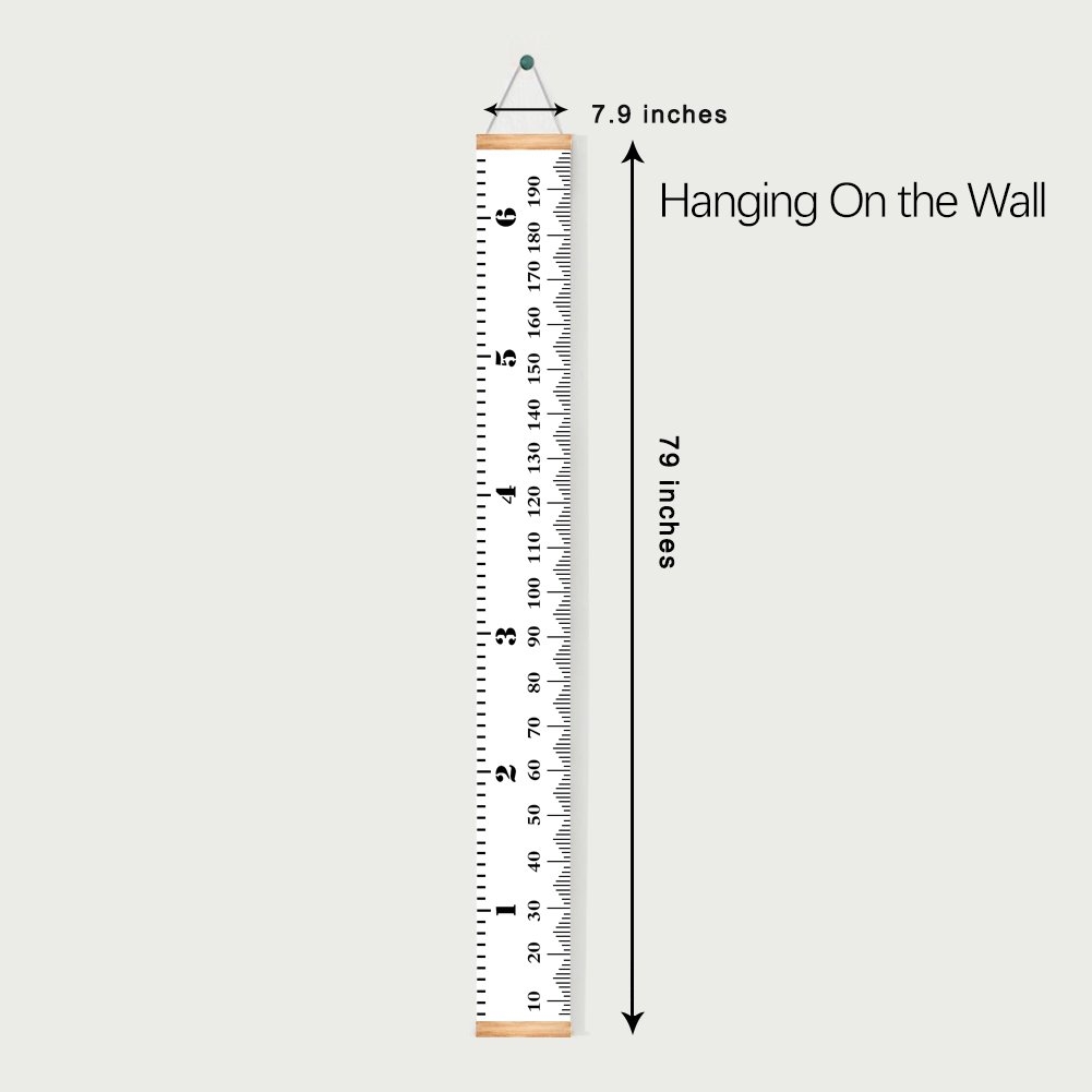 Handing Ruler Growth Chart 