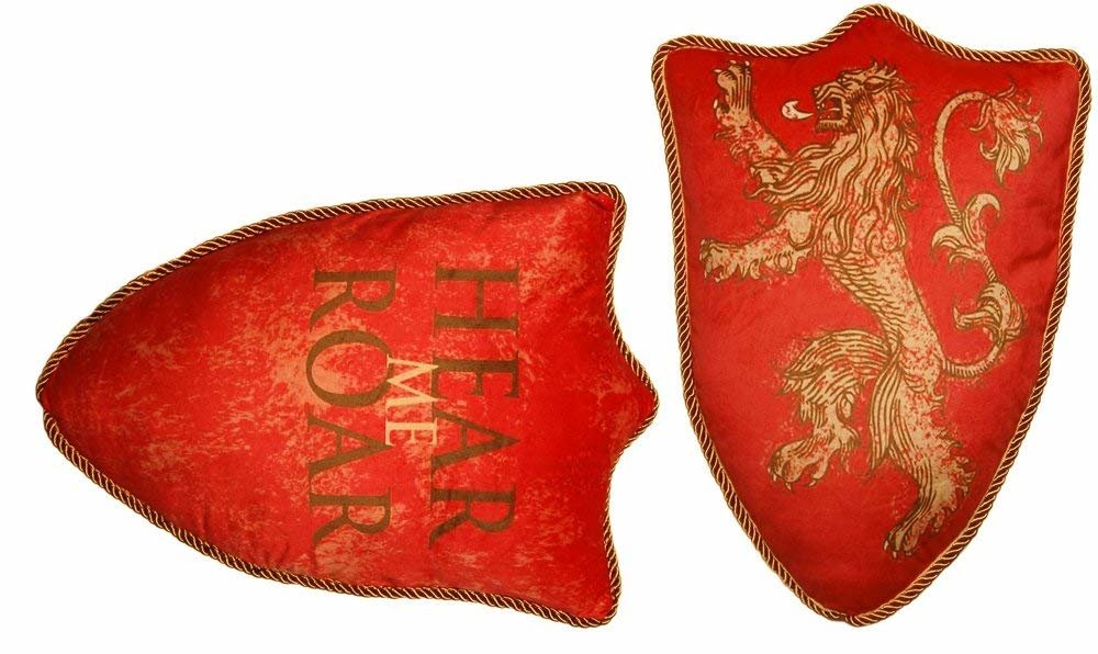 House Lannister Lion Throw Pillow