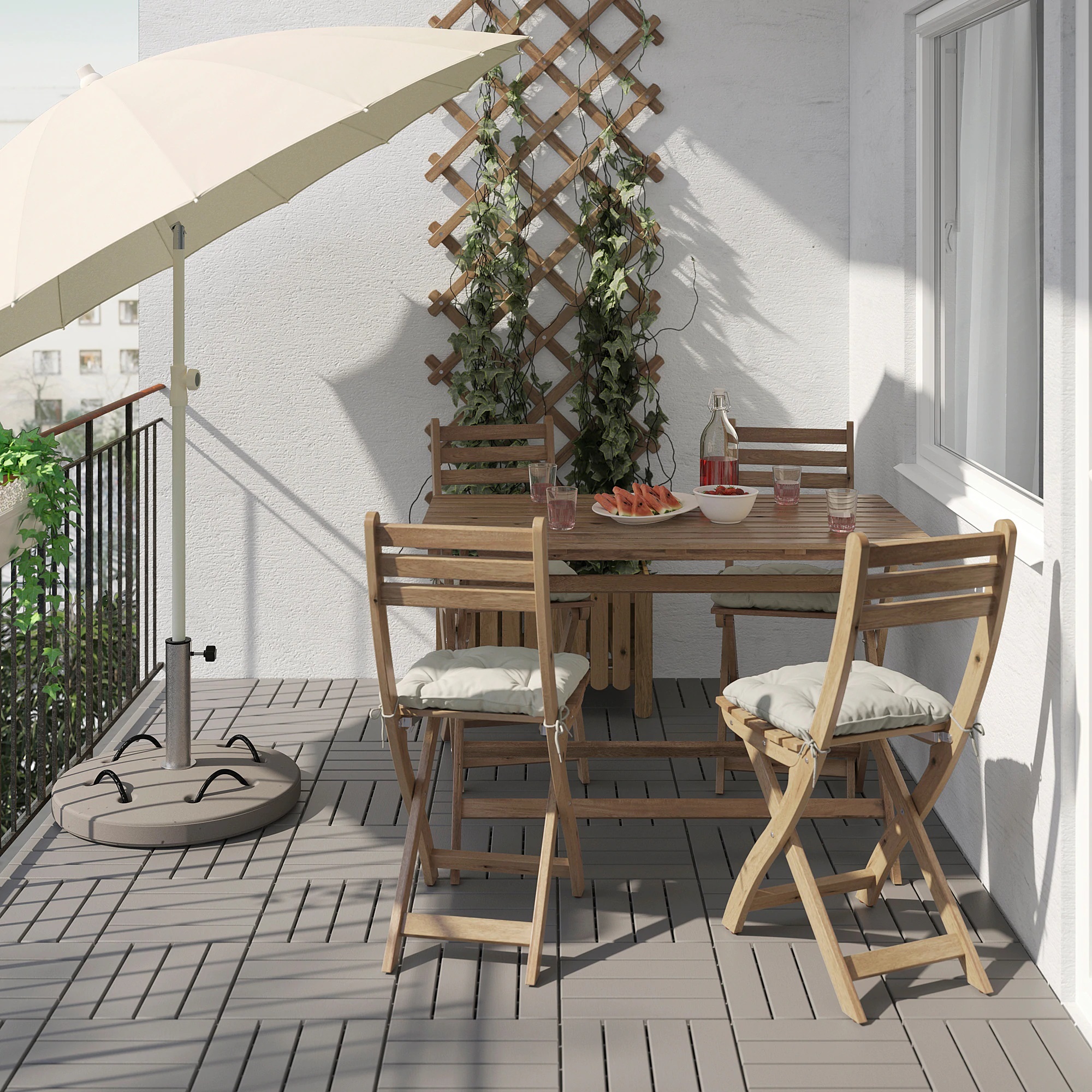 Ikea Askholmen Patio Furniture Set