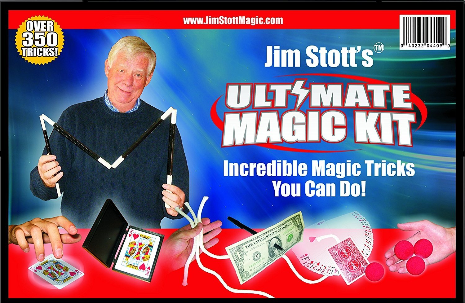 Jim Stott's 'Ultimate Magic Kit' - 350 Tricks