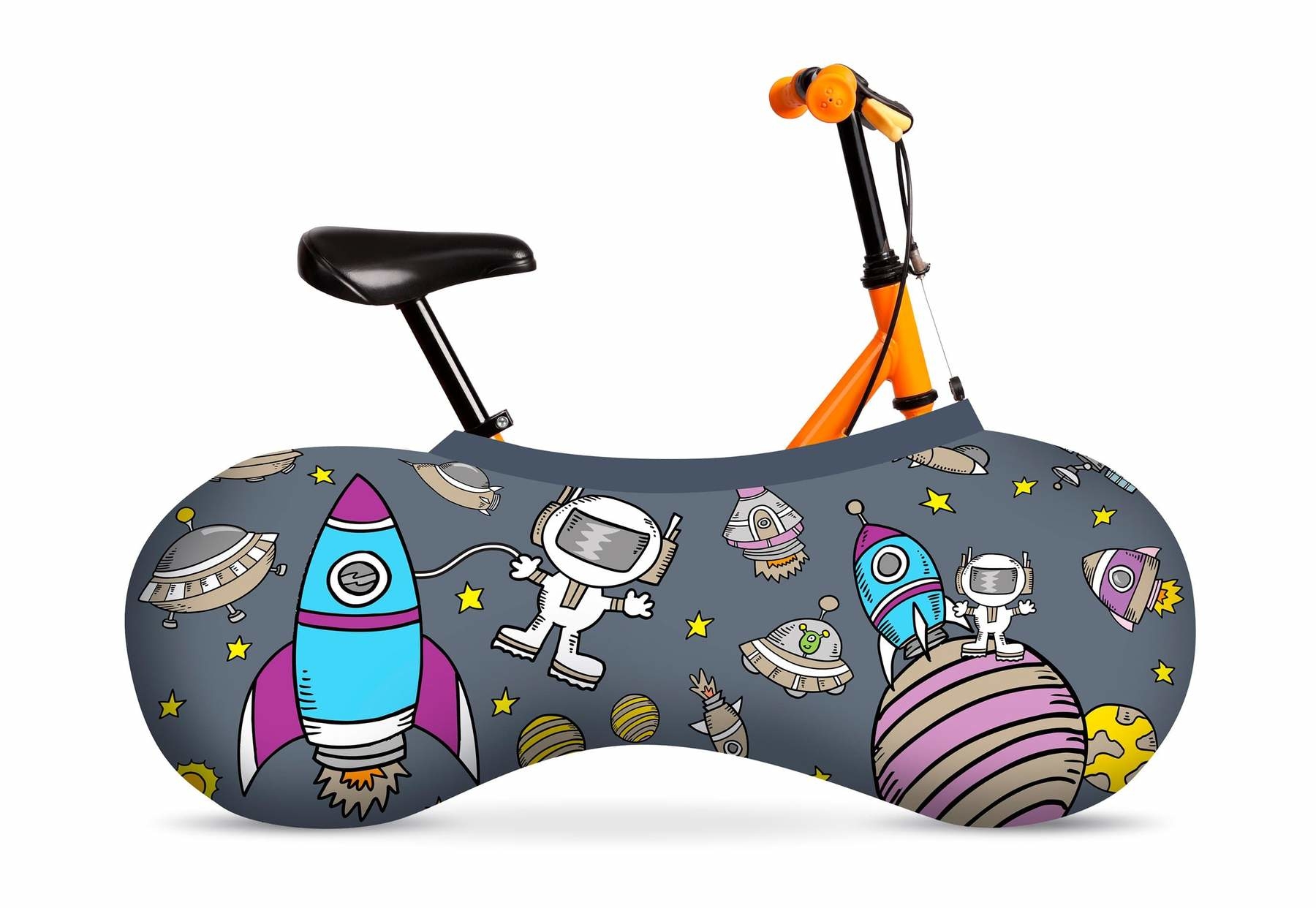 Kids Bike Cover - Space