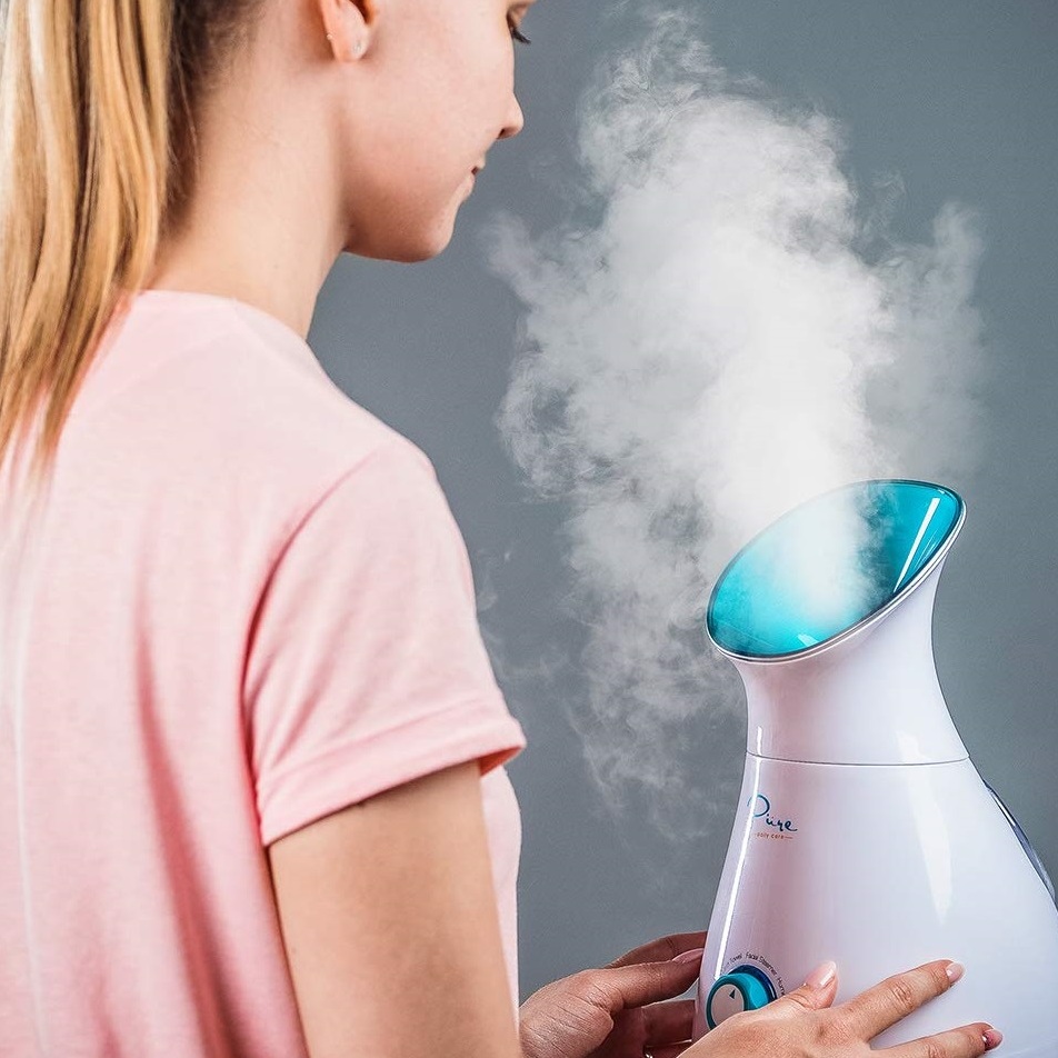 Large 3-in-1 Nano Ionic Facial Steamer 