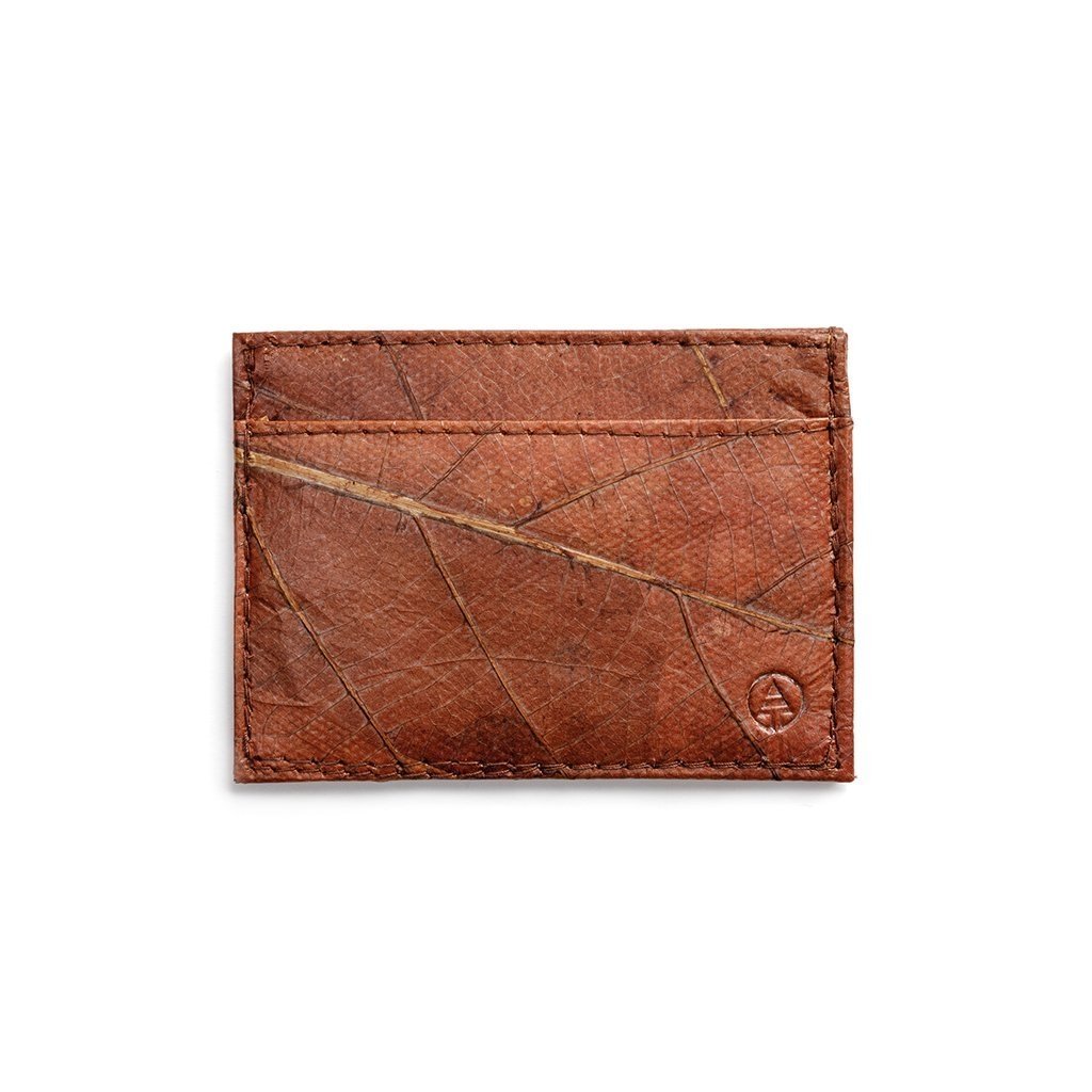 Leaf Leather Slim Wallet