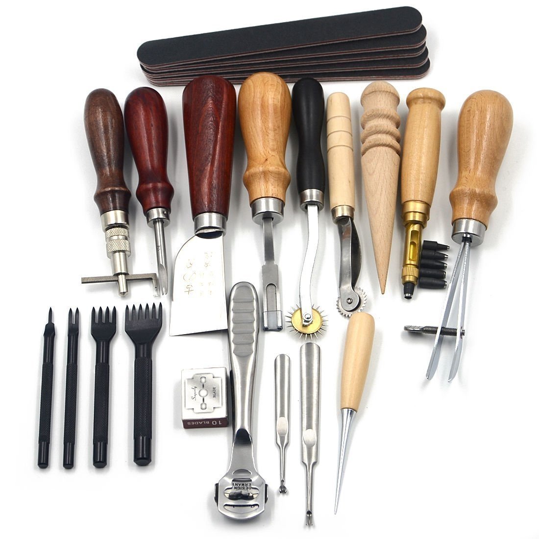 Leather Craft Tools Kit 18pcs