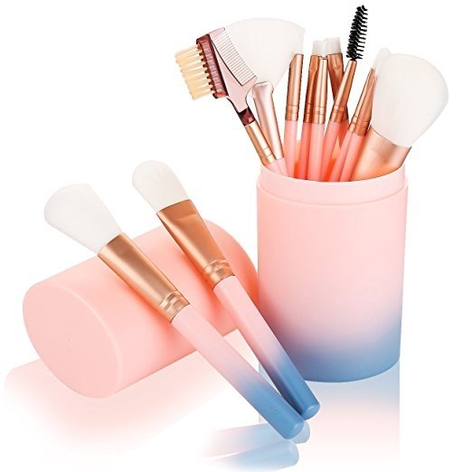 Makeup Brush Sets - 12 Pcs