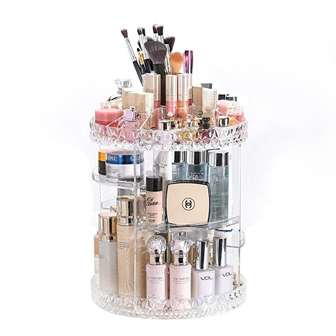 Makeup Organizer 360-Degree Rotating 