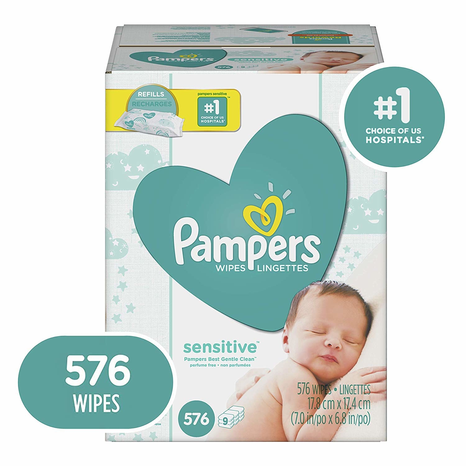 Pampers Baby Diaper Wipes