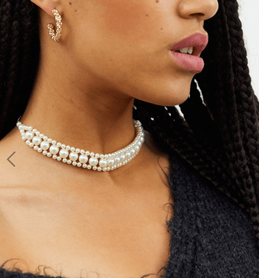 Pearl Choker Necklace