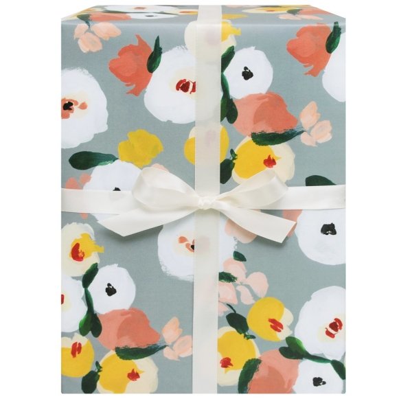 Floral Gift Wrap