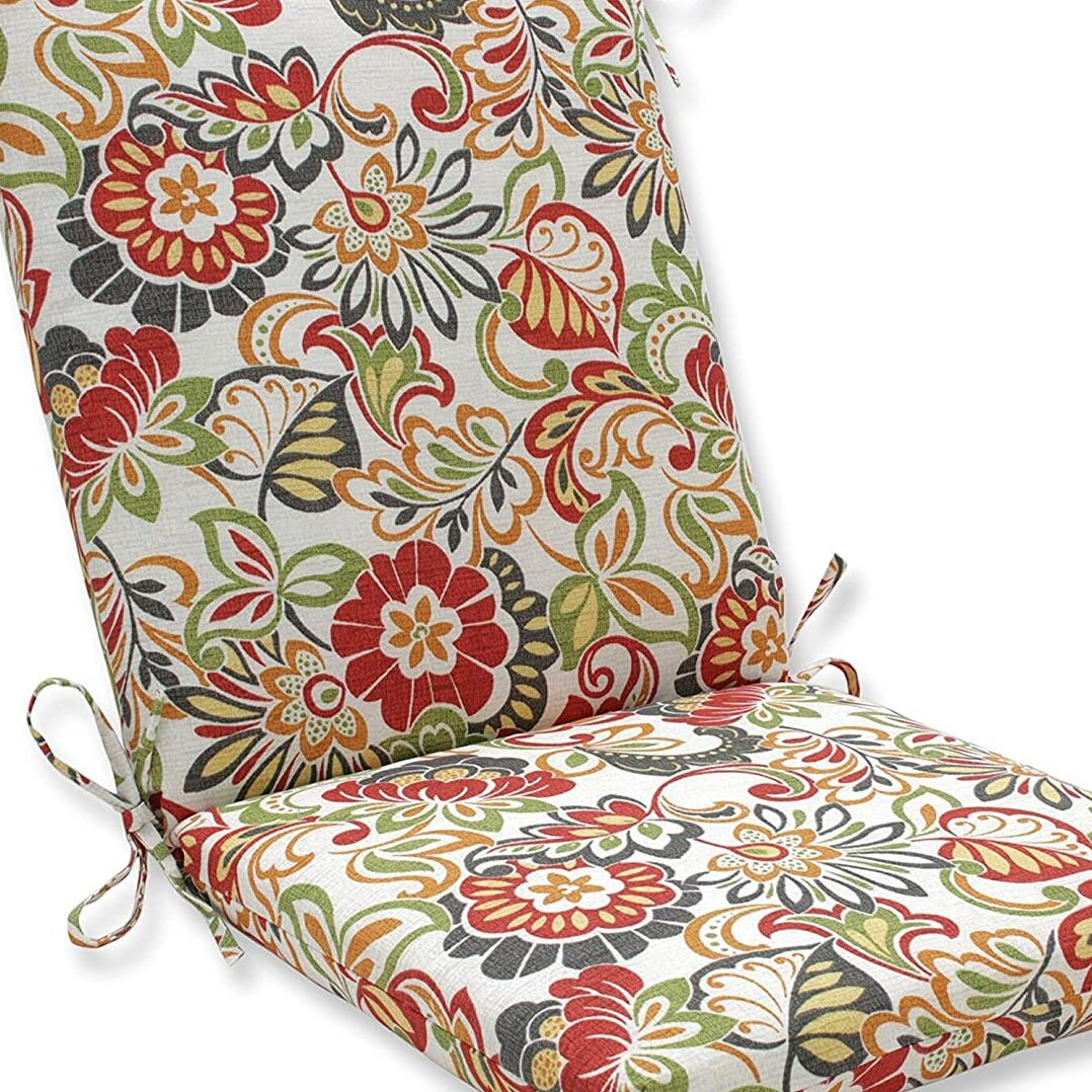 Pillow Perfect Outdoor/Indoor Corner Chair Cushion