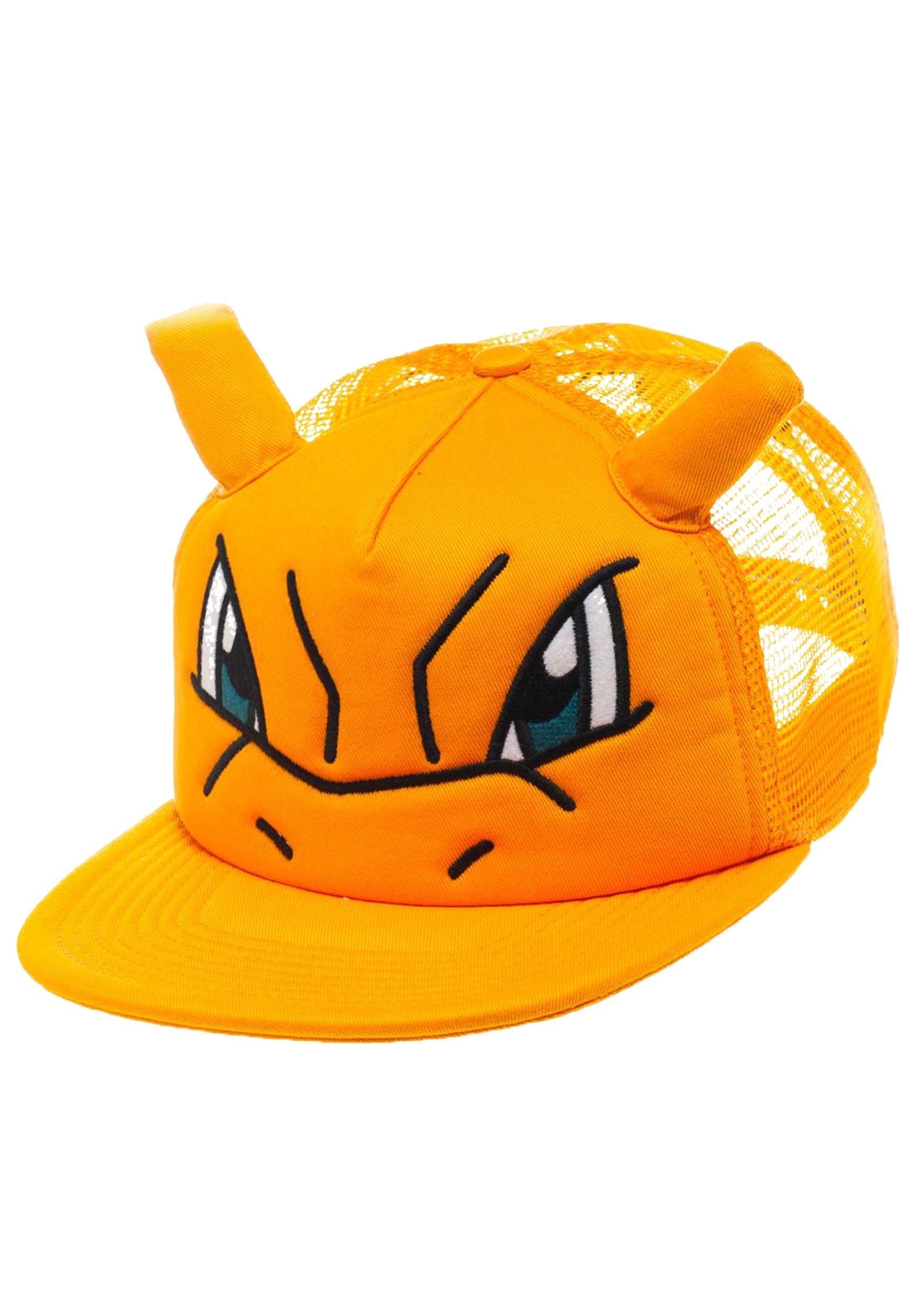 Pokemon Charizard Trucker Hat With Ears