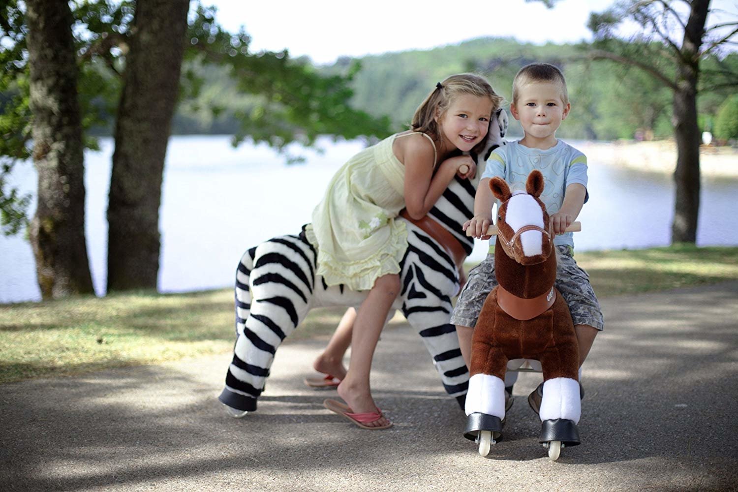 Pony Cycle Brown Riding Horse