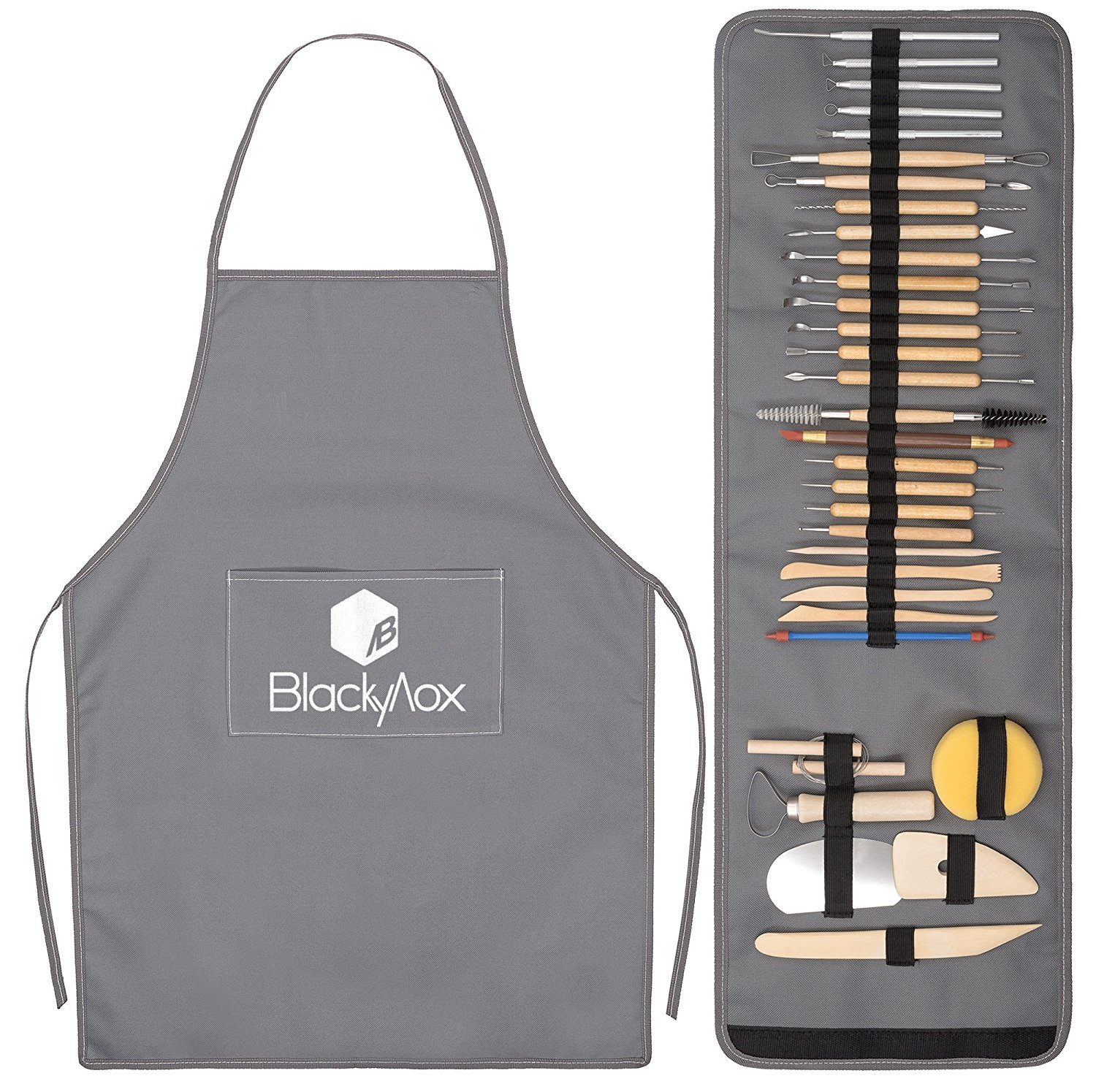 Pottery and Clay Sculpting Double Sided Tool Set