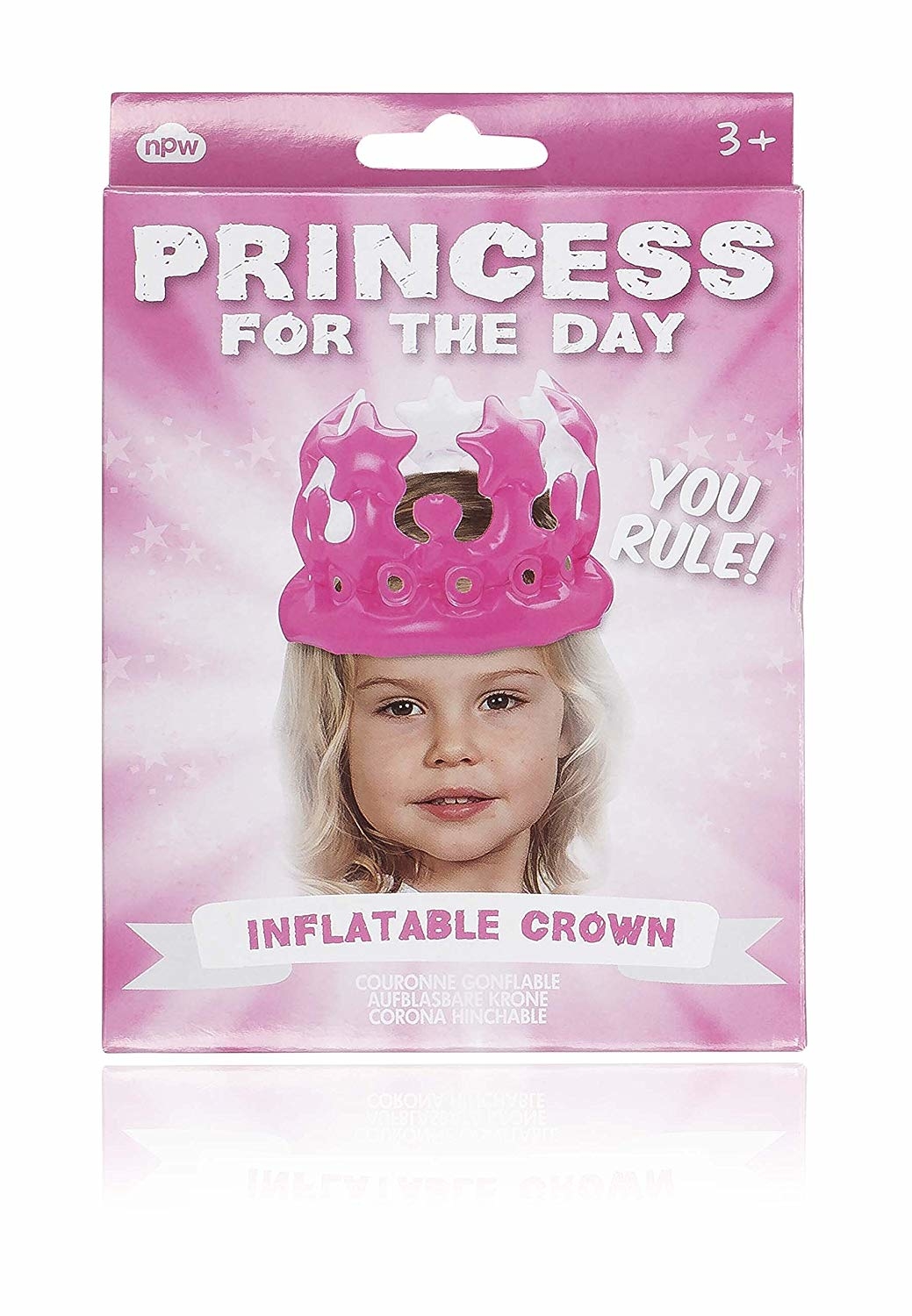 Princess for The Day Inflatable Crown