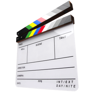 Professional Personalized Clapperboard