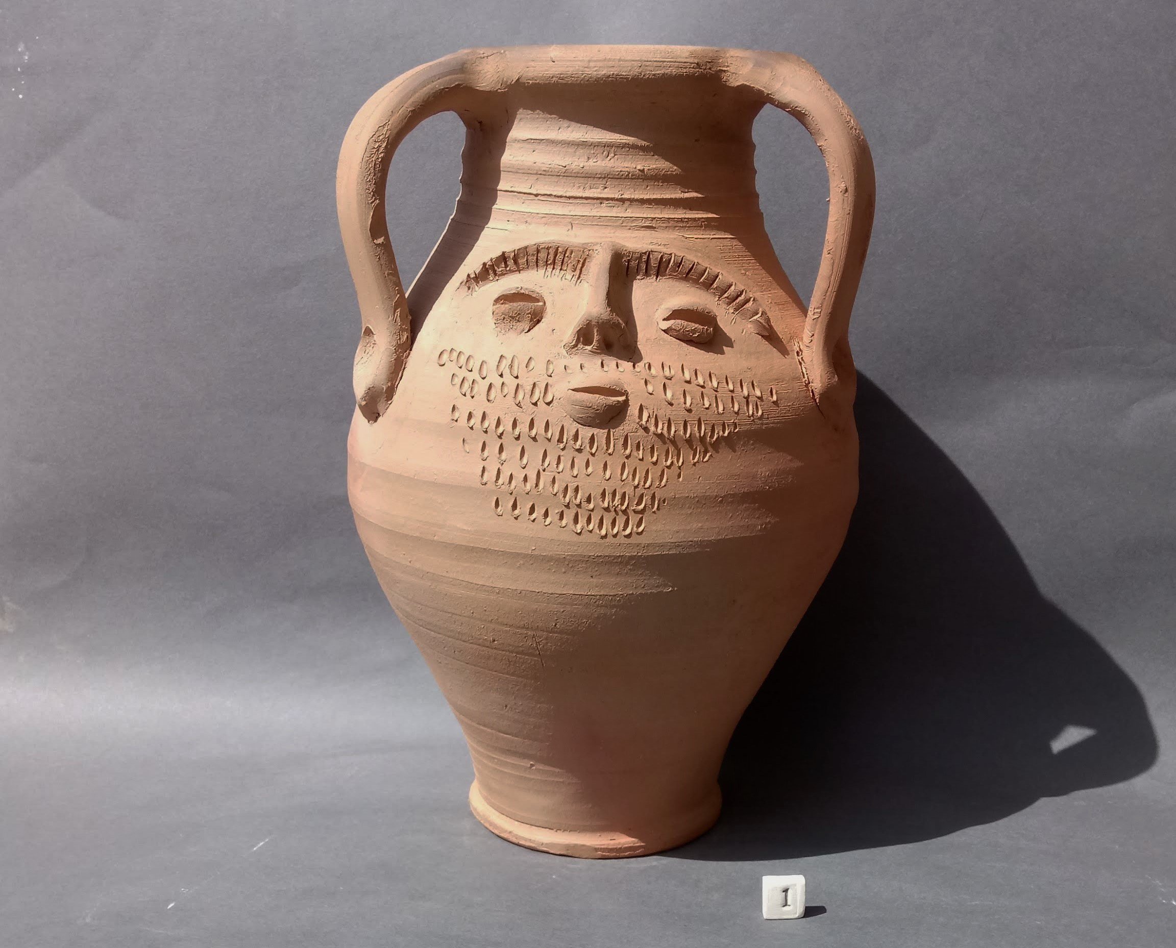 Replica Roman Head Pot