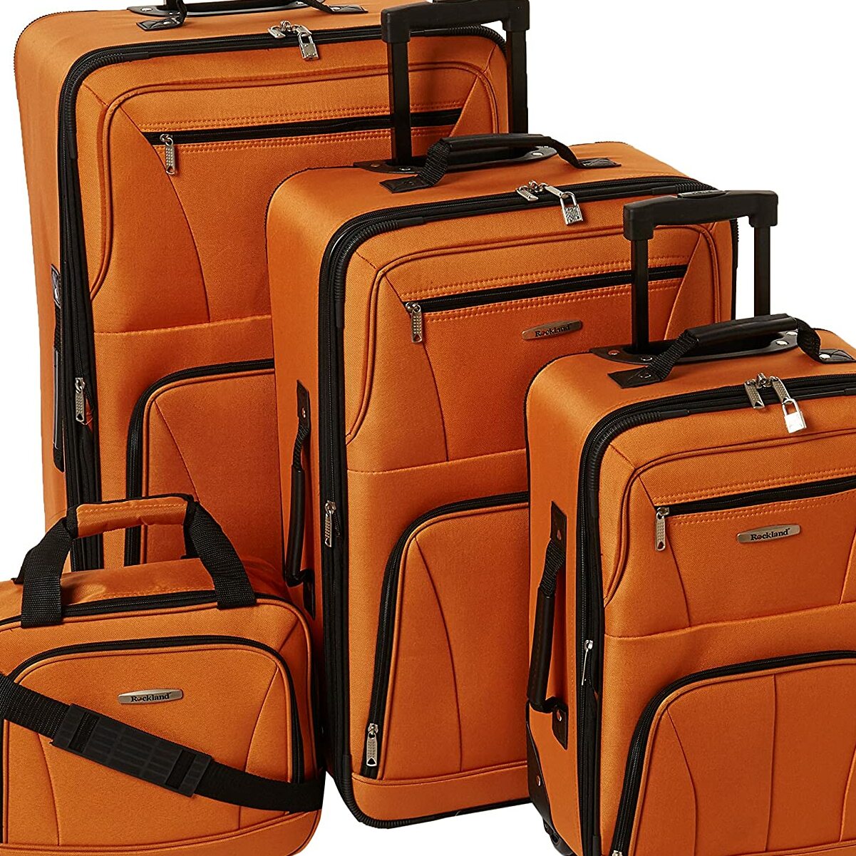 Rockland Journey 4-Piece Upright Luggage Set