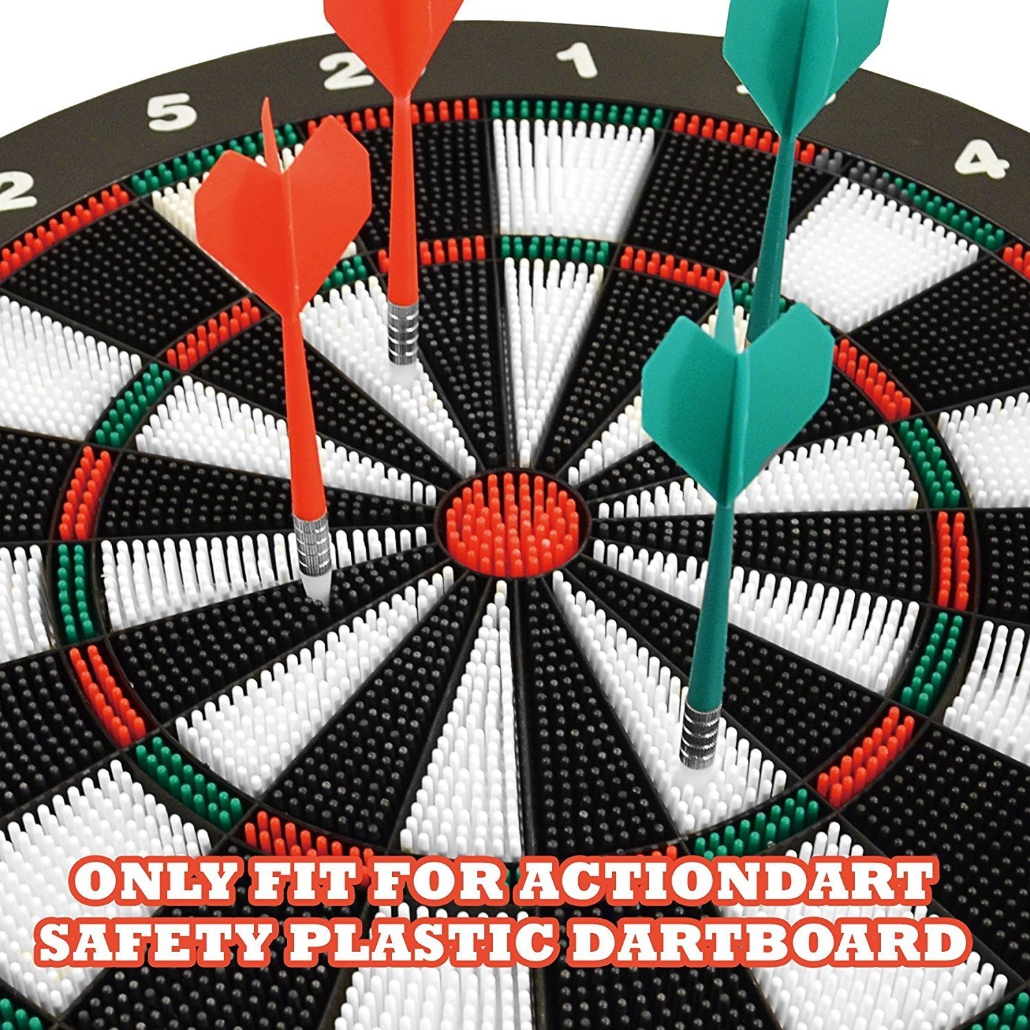 Soft Tip Safety Darts and Dart Board