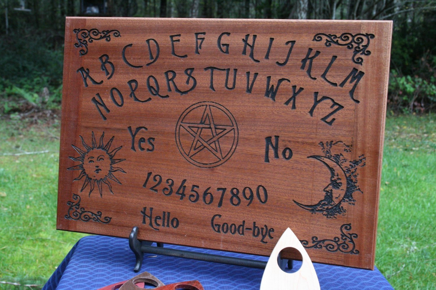 Solid Wood Pentacle Ouija