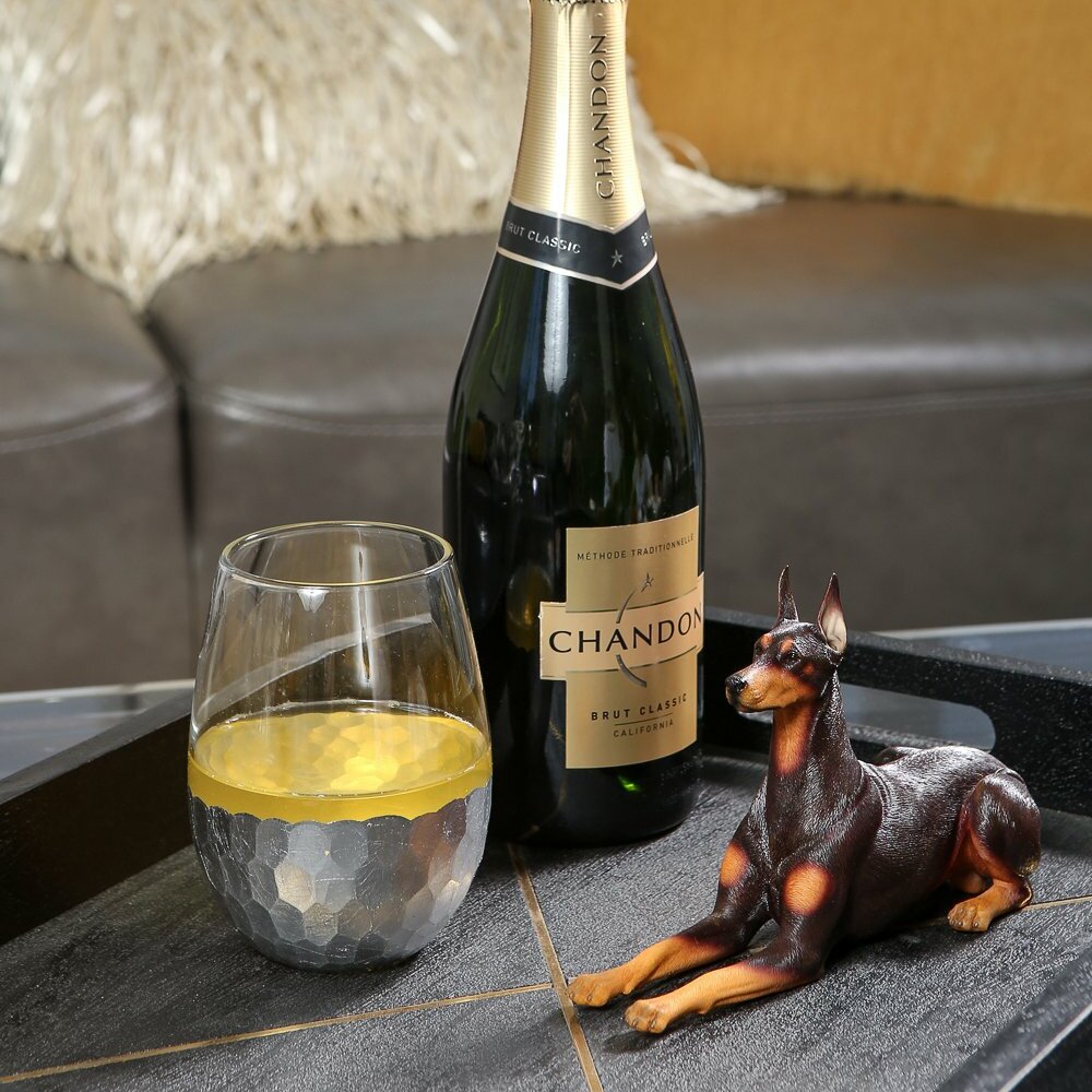 Stylish Doberman Statue 1:6