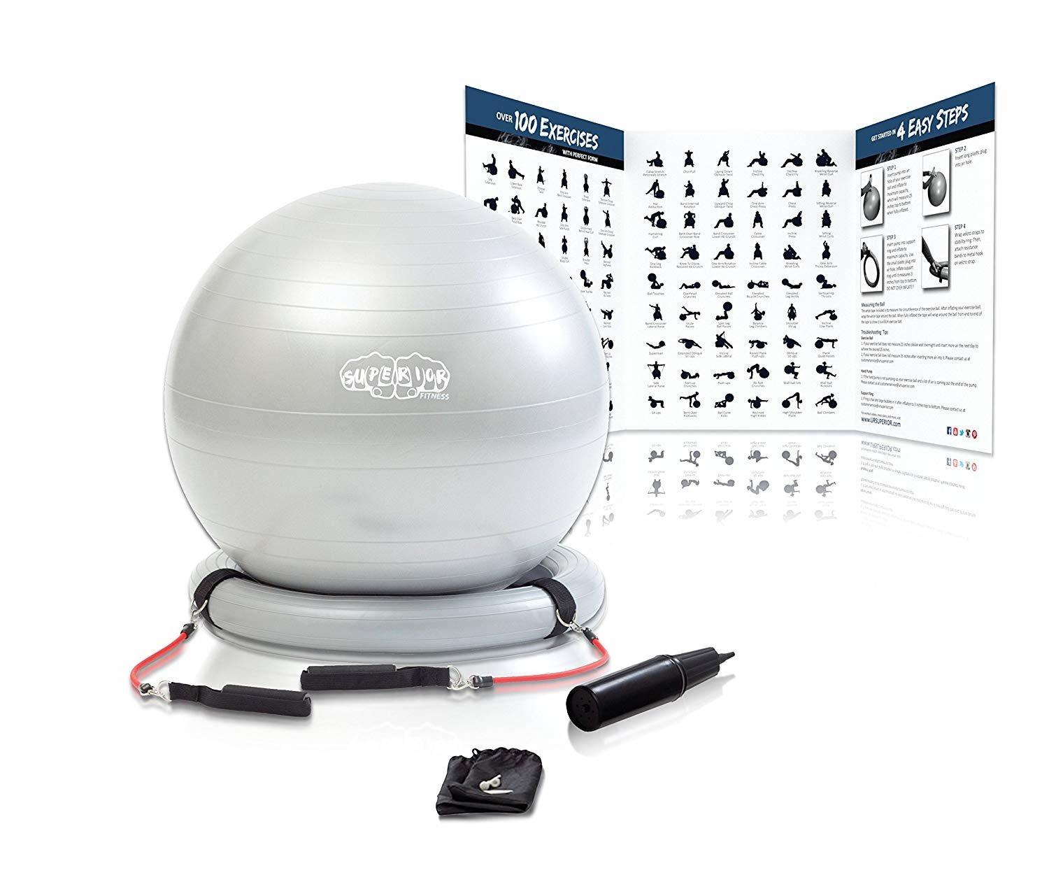 Superior Fitness  Exercise/ Yoga / Stability Ball 