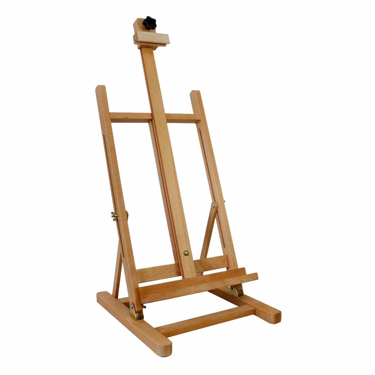 Tabletop Adjustable H-Frame Wood Studio Artist Easel