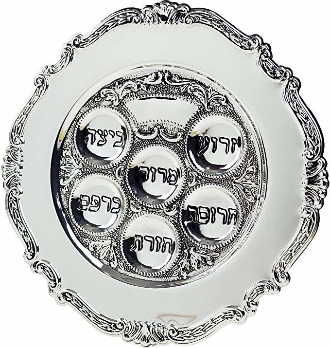 Traditional Passover Seder Plate