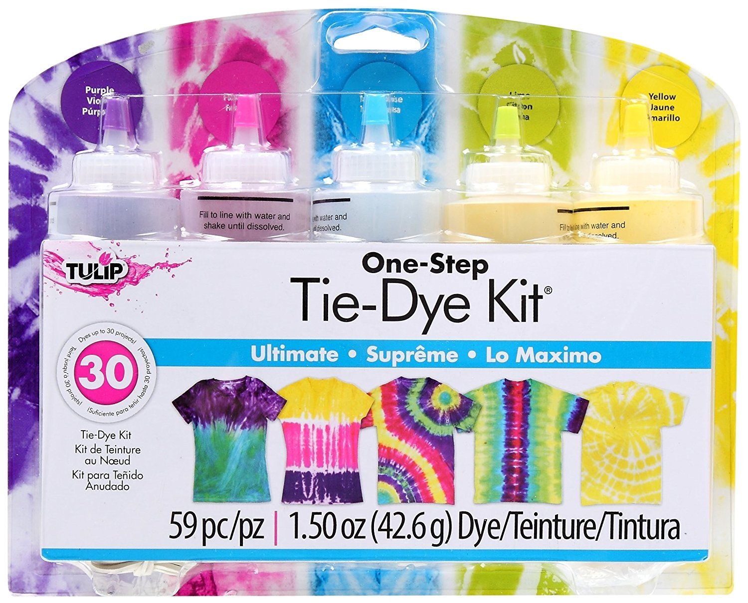 Tulip One-Step 5 Color Tie-Dye Kit