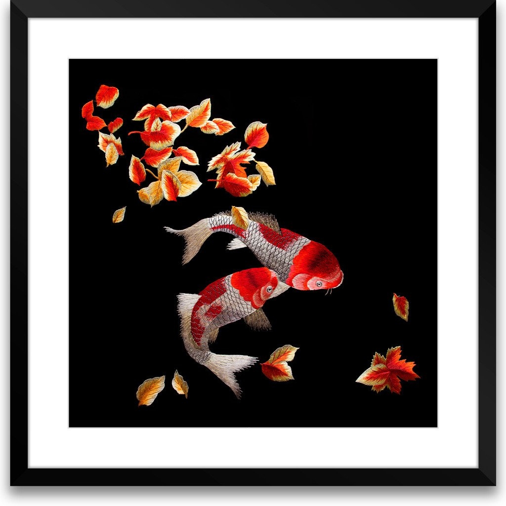 Two Koi Fish