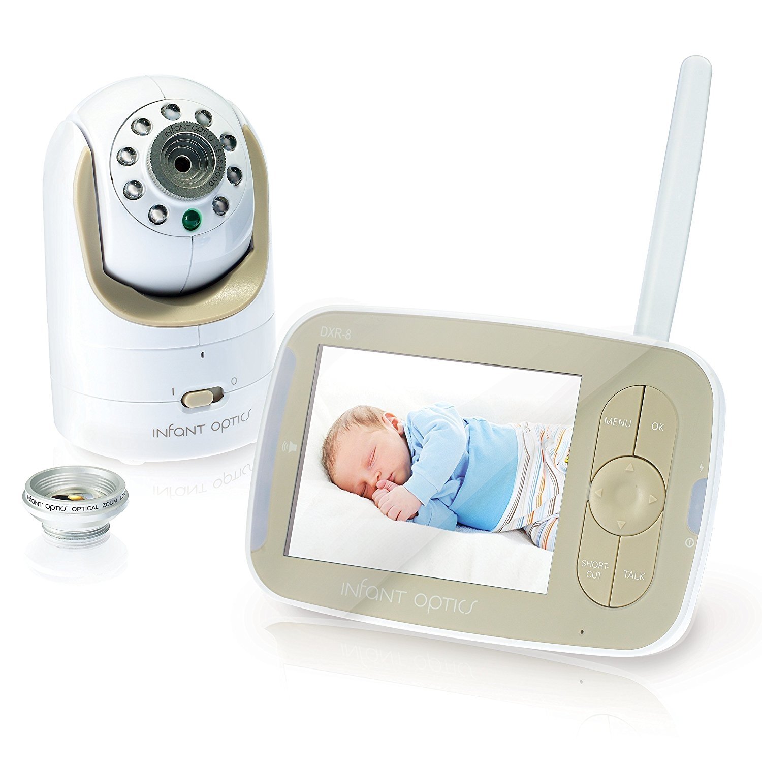 Video Baby Monitor with Interchangeable Optical lens