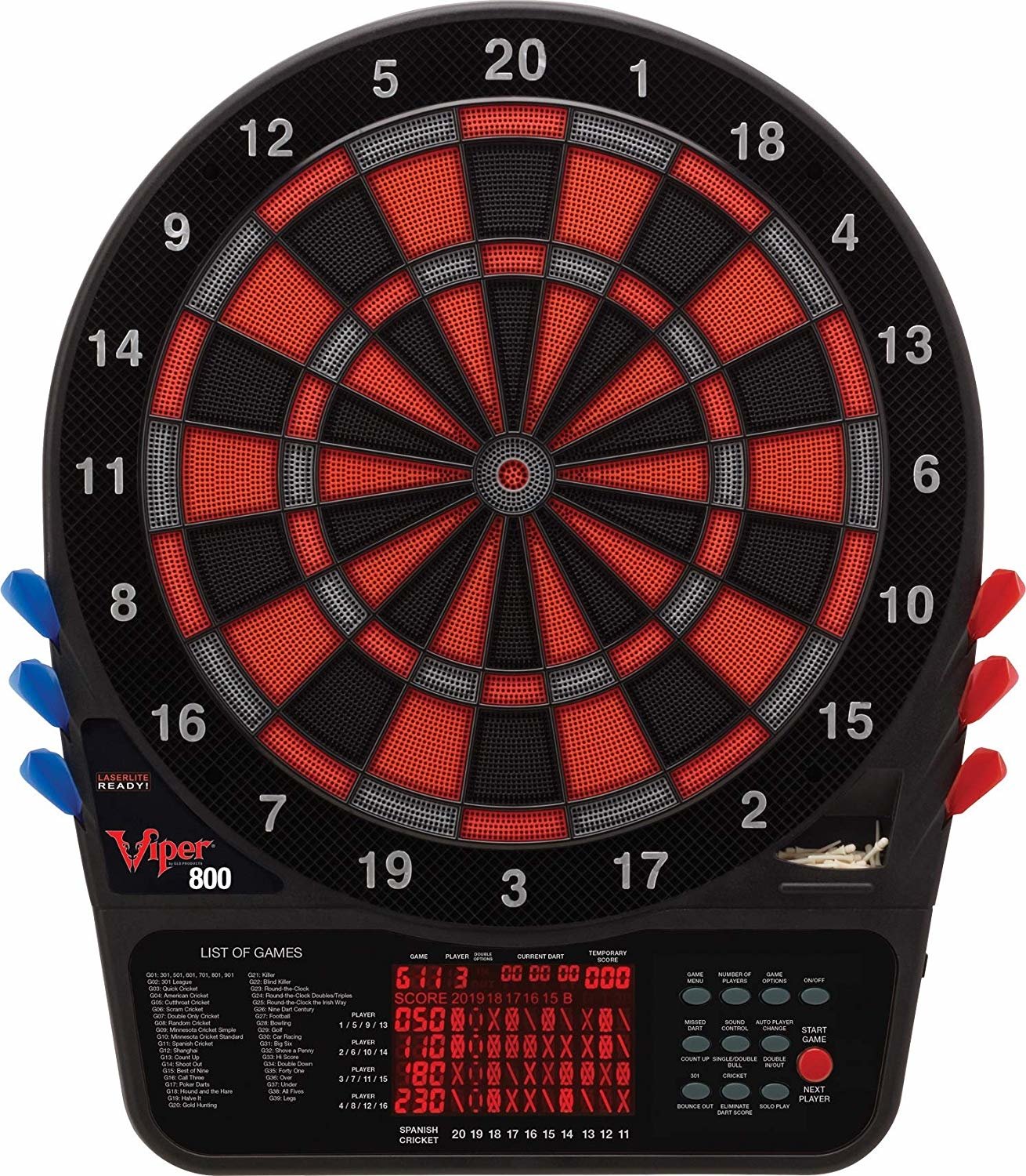 Viper 800 Electronic Soft Tip Dartboard