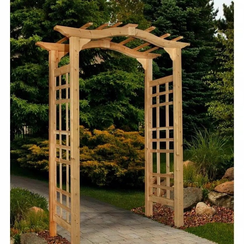 Westwood 86 in. x 47 in. Cedar Arbor