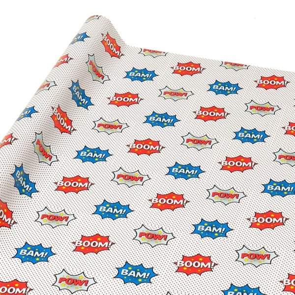 Comic Book Graphics Wrapping Paper