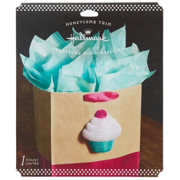 Cupcake Honeycomb Bow