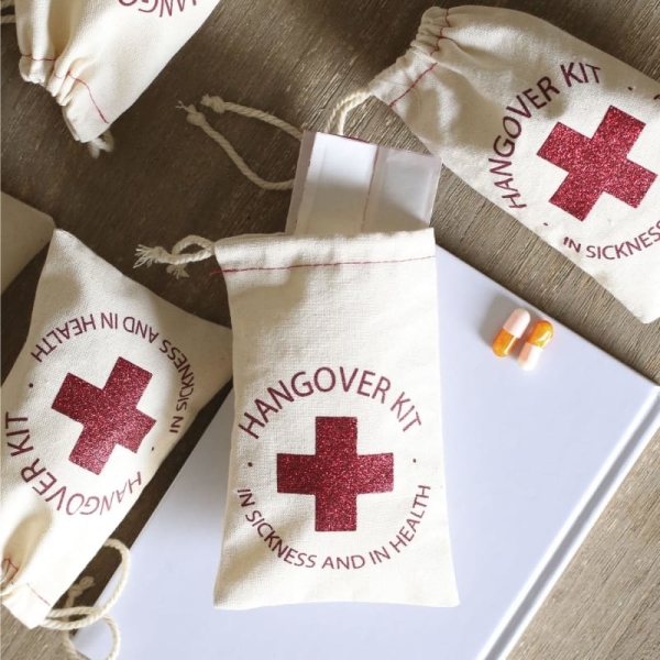 Hangover Kit Gift Bags