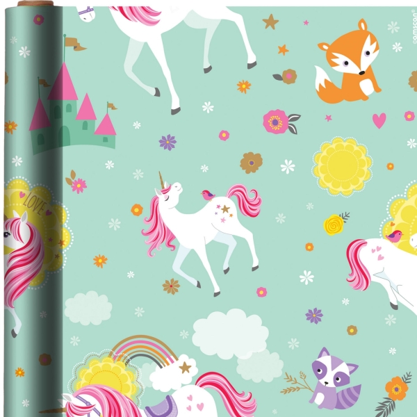Magical Unicorn Gift Wrap