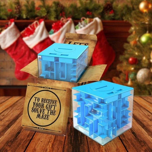 Money Maze Puzzle Box