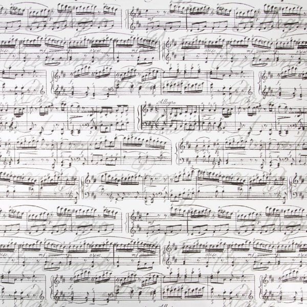 Music Score Roll Wrap