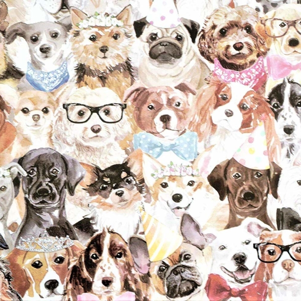 Puppy Party Wrapping Paper