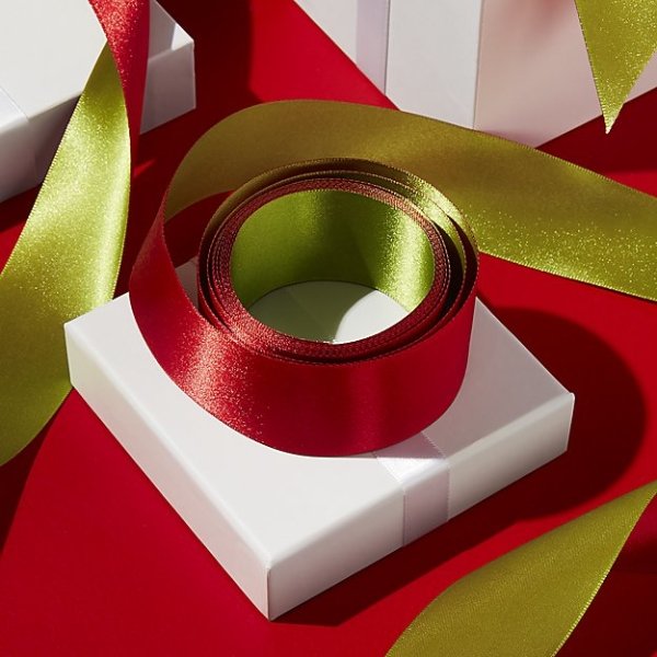 Red/Green Satin Ribbon