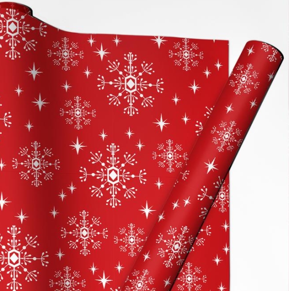 Snowflake Gift Wrap