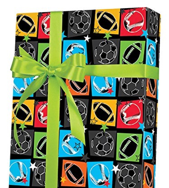 Sports Enthusiast Gift Wrap