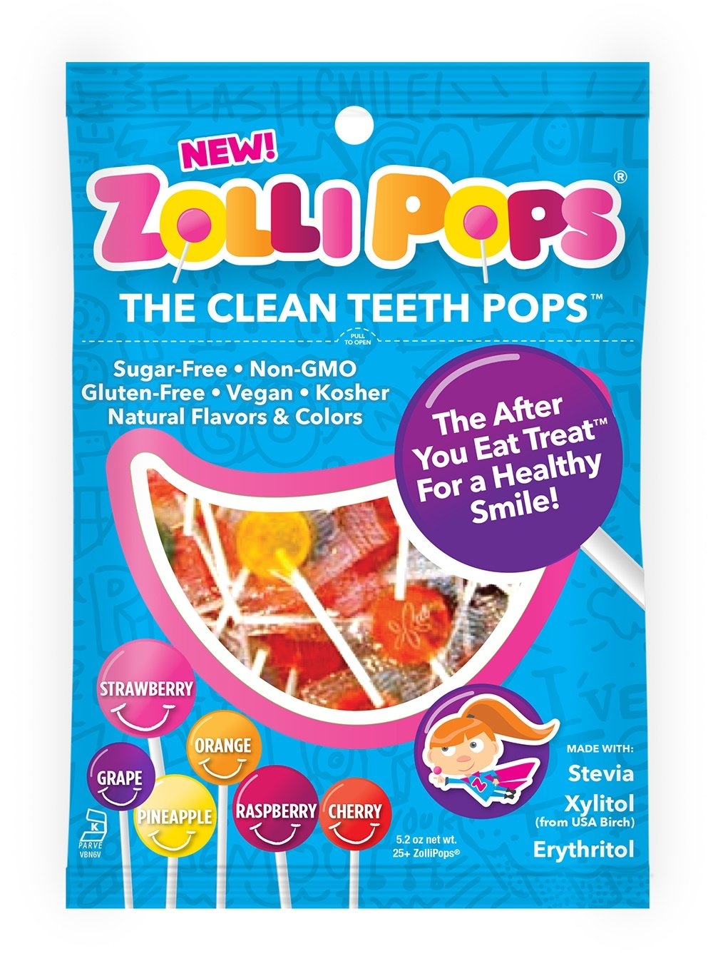 Zollipops  Anti Cavity Lollipops