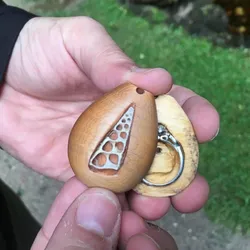 Engagement Ring Hidden in a Pendant: an Unforgettable Gift One Year in the Making! | Giftopix